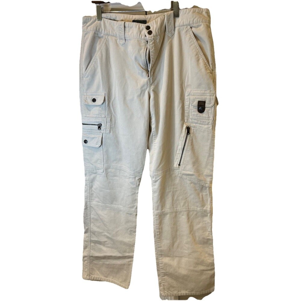 Women's Vintage Lauren Jeans Company Ralph Lauren Corduroy Cargo Pants - Size 16